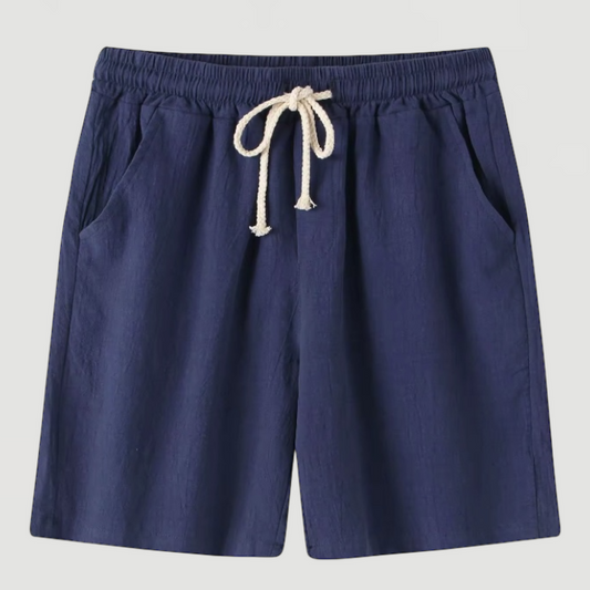 Shorts in linen mix