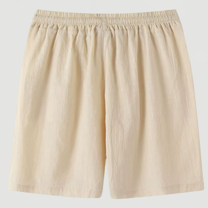 Shorts in linen mix